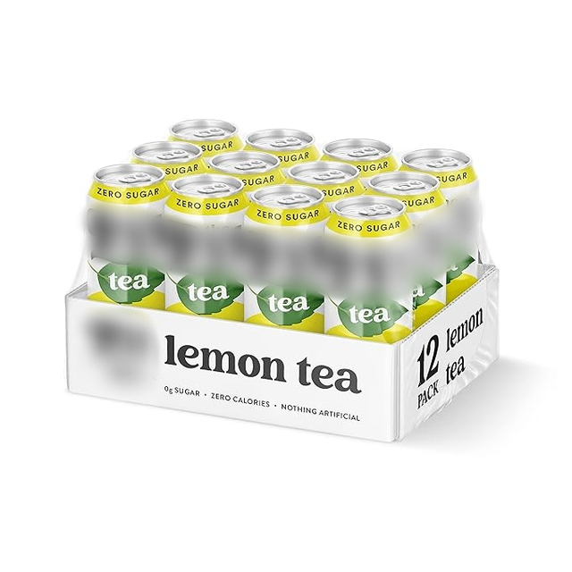 Aluminum Can Pack Carton Box Package Lemon Tea Drink