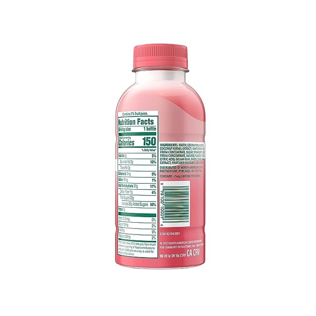 Strawberry Taste OEM Brand Design Protein Bottle Pack Milk Drink