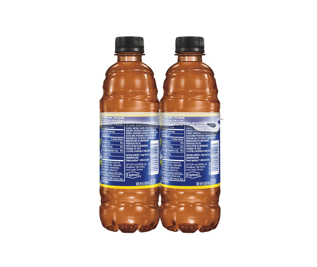 1L Big Bottle Package Design Instant Tea Drink 